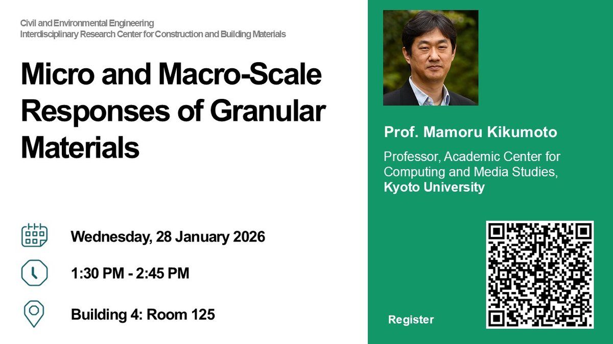 Seminar: Micro and Macro-Scale Responses of Granular Materials