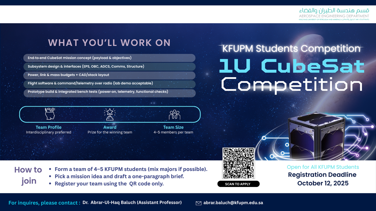1U CubeSat Competition