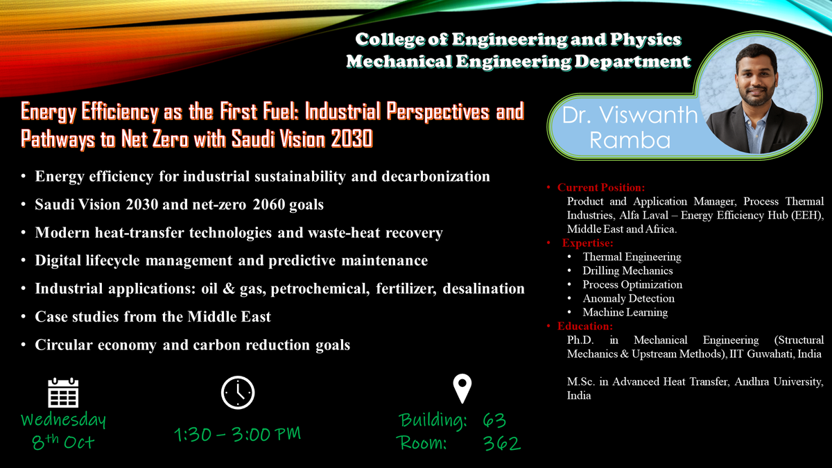 Lecture on Industrial Energy Efficiency: Pathways to Net Zero