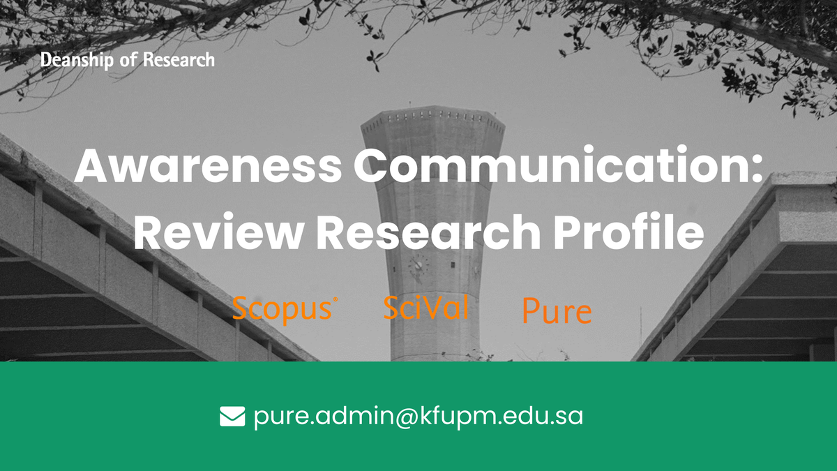 Awareness Communication: Review Research Profile