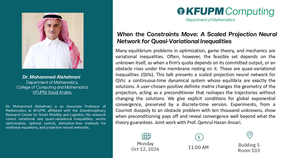 Seminar: Neural Network for Moving Constraints