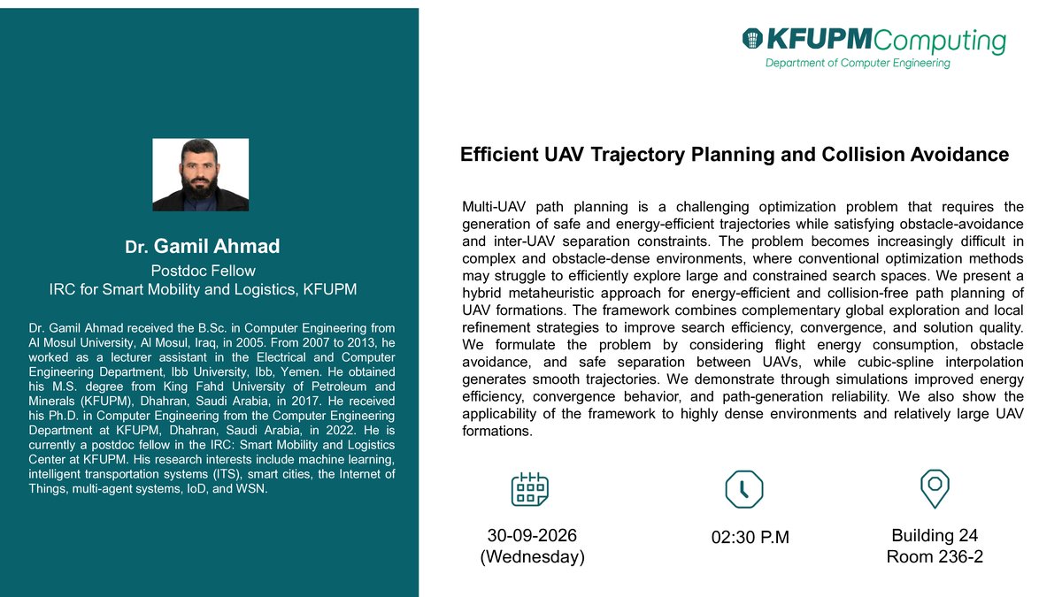 Seminar: Efficient UAV Path Planning and Collision Avoidance