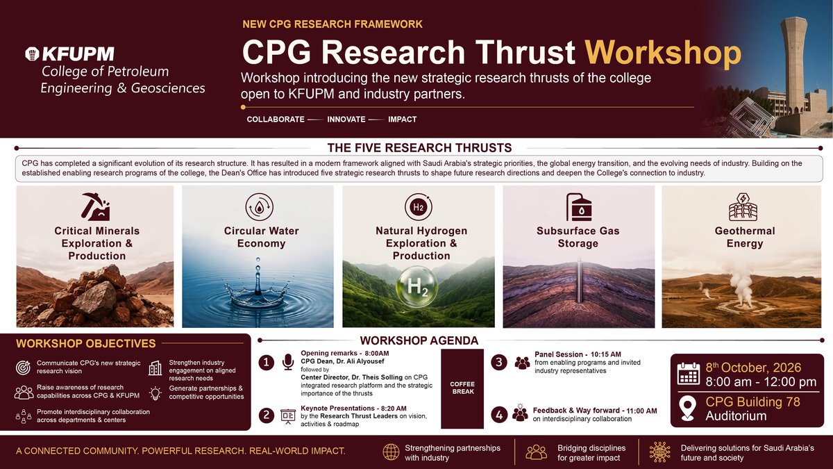 CPG Research Thrust Workshop
