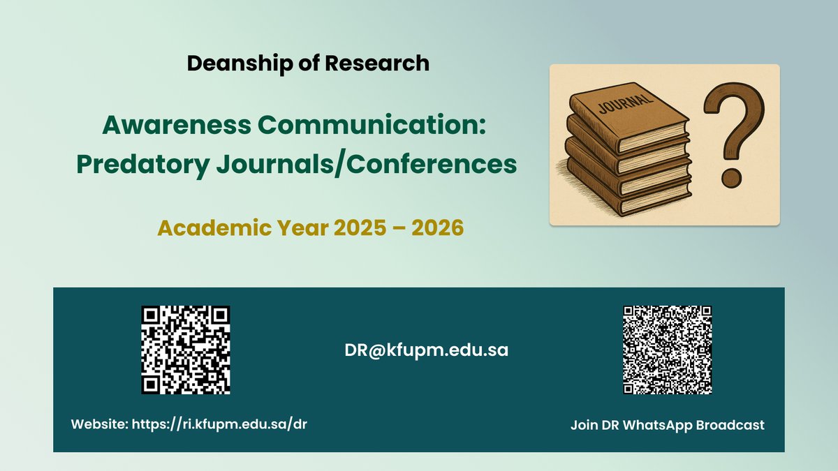 Awareness Communication on Predatory Journals and Conferences