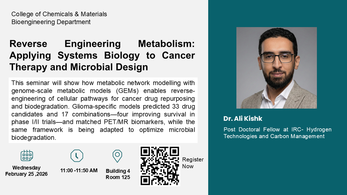 Seminar: Reverse Engineering Metabolism