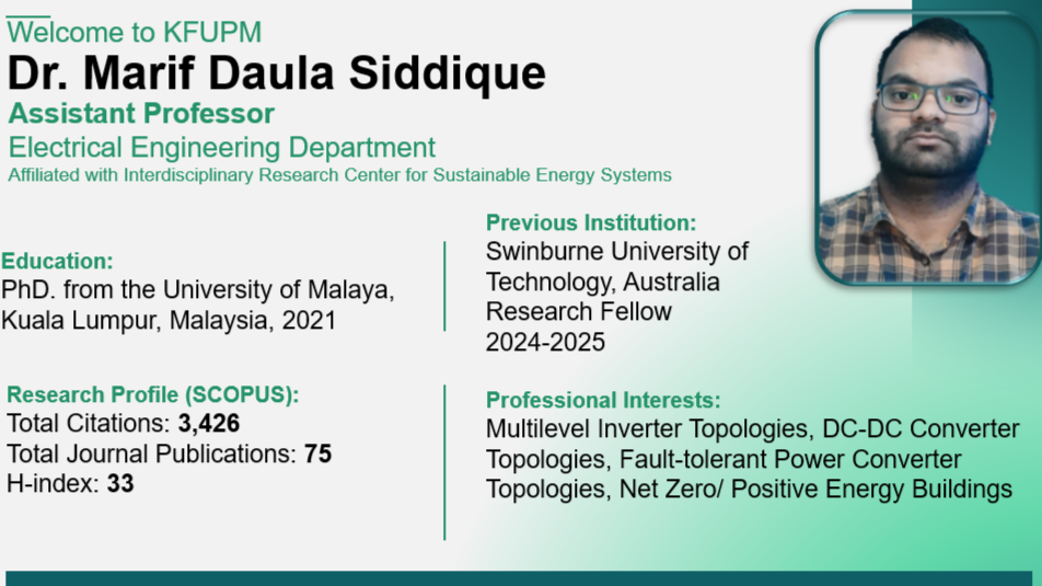 KFUPM Welcomes New Faculty