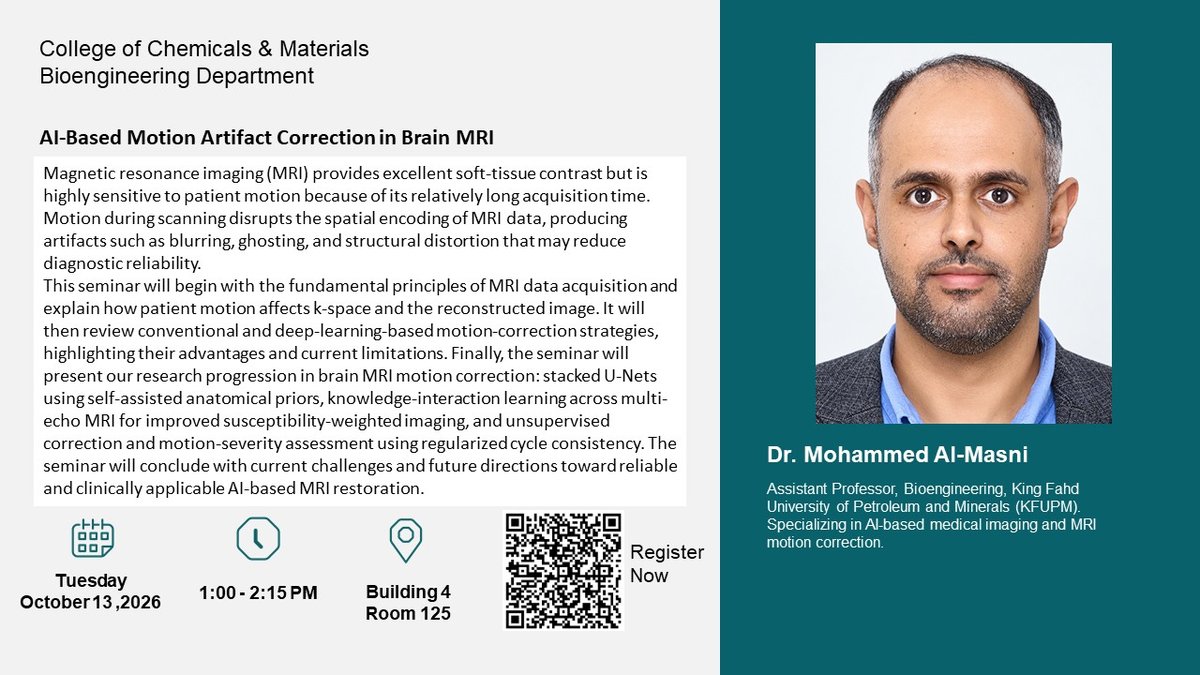 Seminar: AI-Based Motion Artifact Correction in Brain MRI