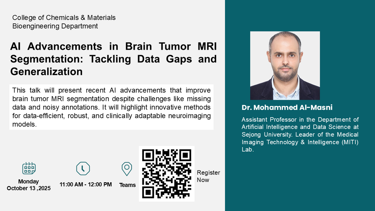 Webinar on AI Advancements in Brain Tumor MRI Segmentation