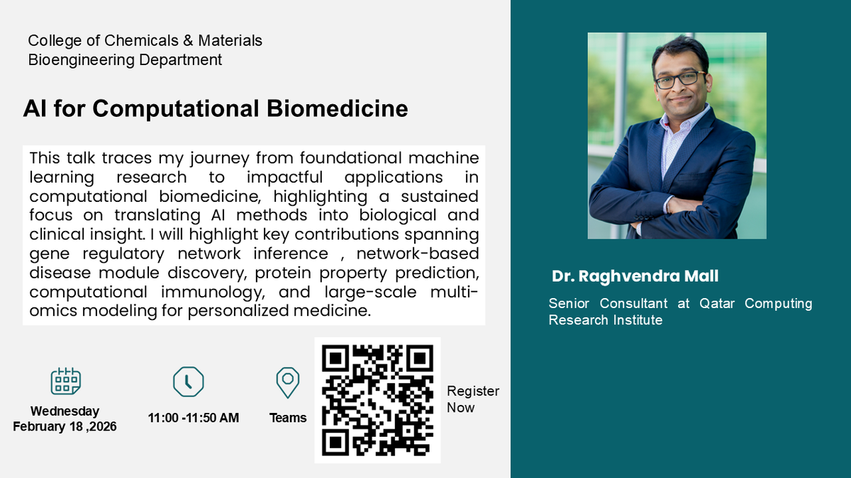 Webinar: AI for Computational Biomedicine