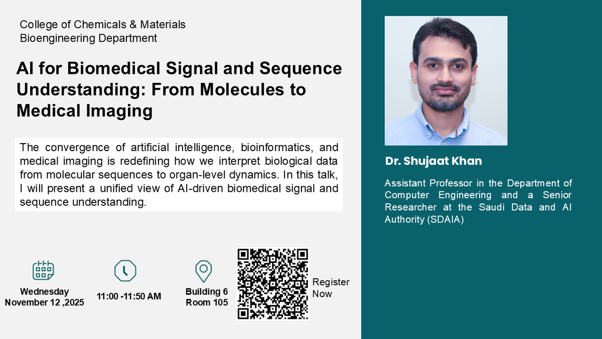 Seminar: AI for Biomedical Signal and Sequence Understanding