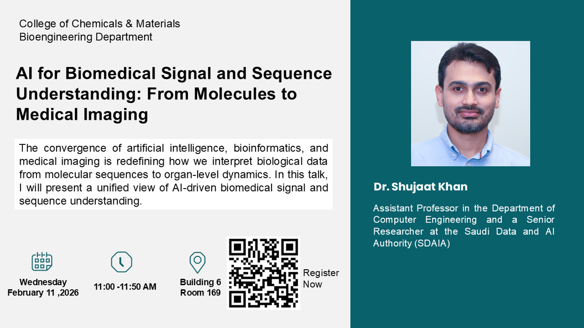 Seminar: AI for Biomedical Signal and Sequence Understanding