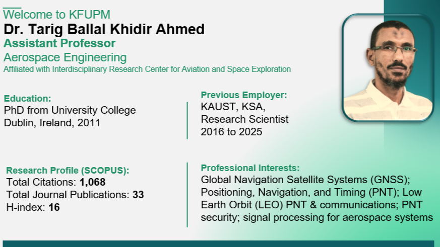 KFUPM Welcomes New Faculty