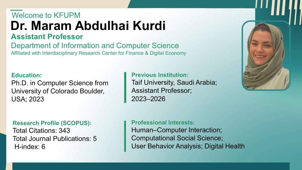 KFUPM Welcomes New Faculty