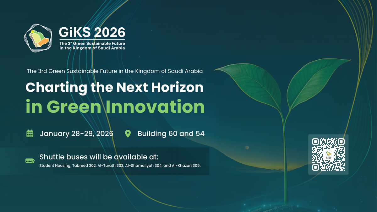 The 3rd Green Sustainable Future in the Kingdom of Saudi Arabia (GiKS)