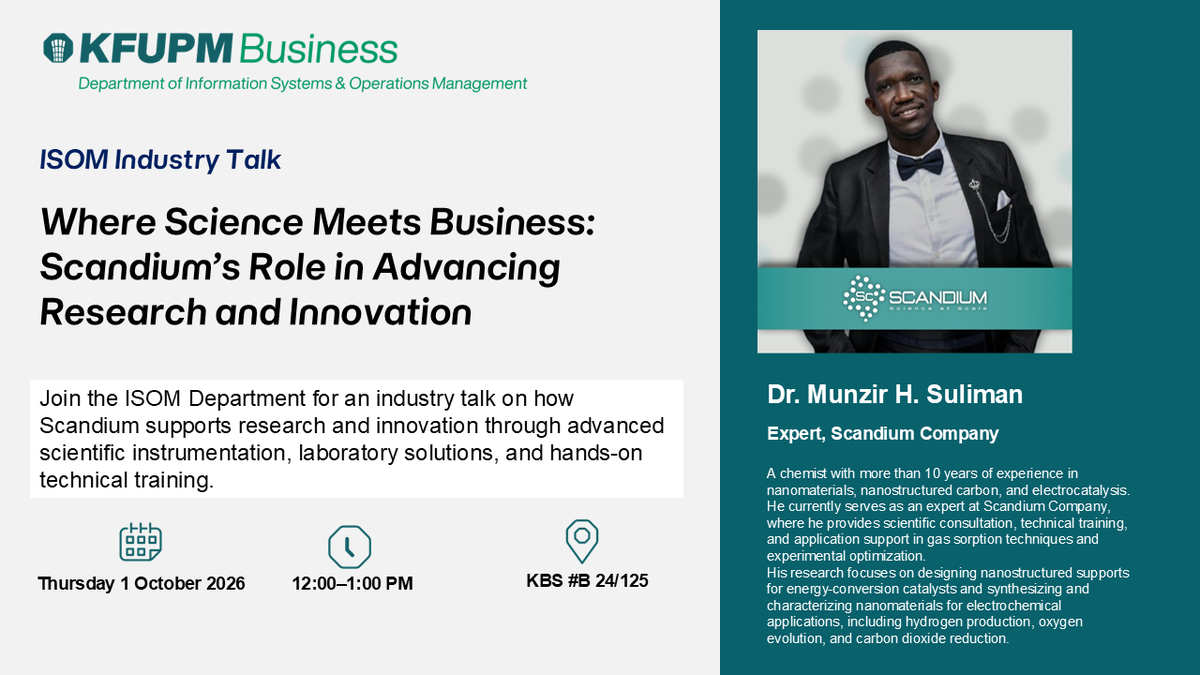 Seminar: Where Science Meets Business: Advancing Research