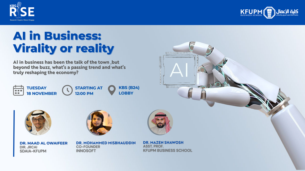 Seminar on "AI in Business: Virality or Reality"