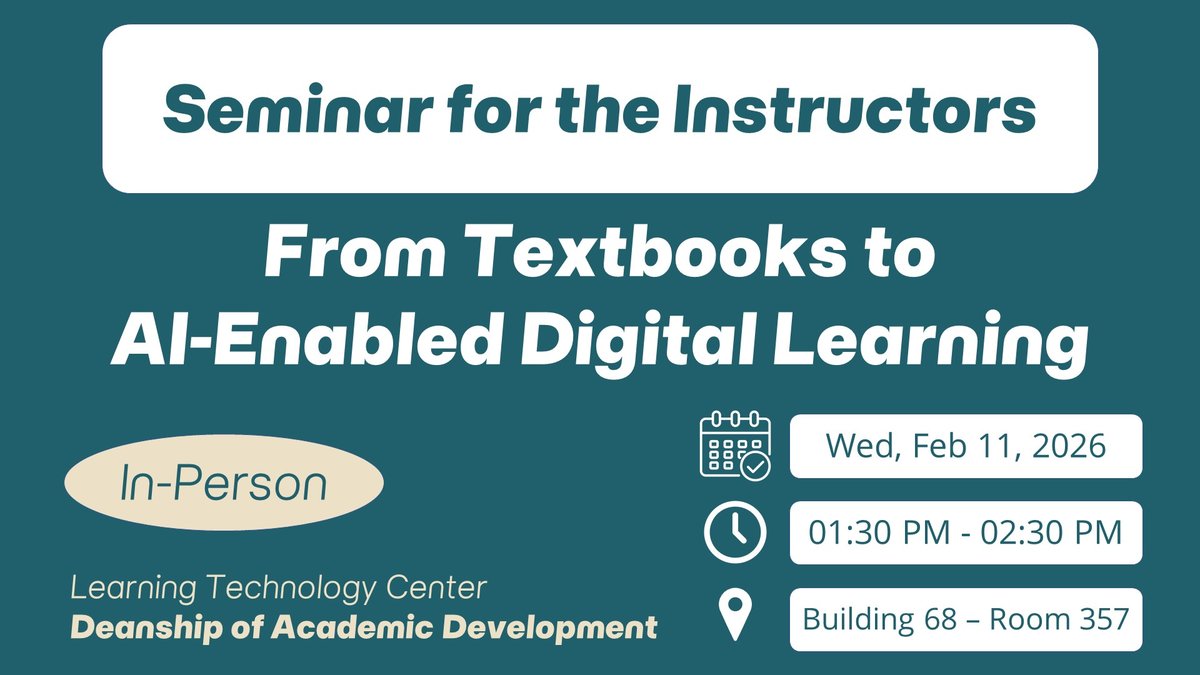 Seminar: AI-Enabled Digital Learning
