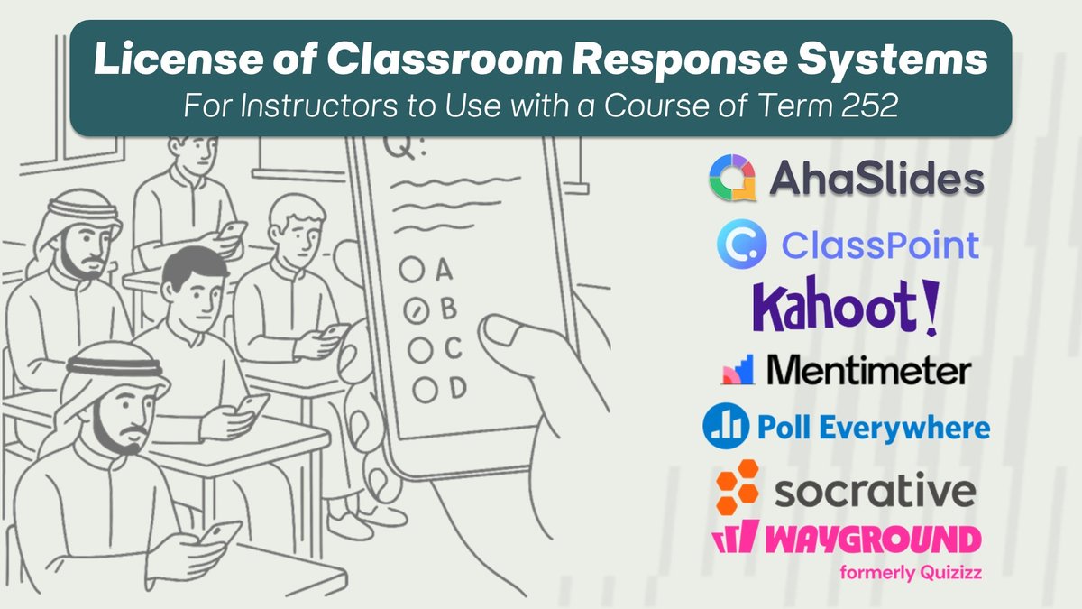 Opening License Requests for Classroom Response Systems