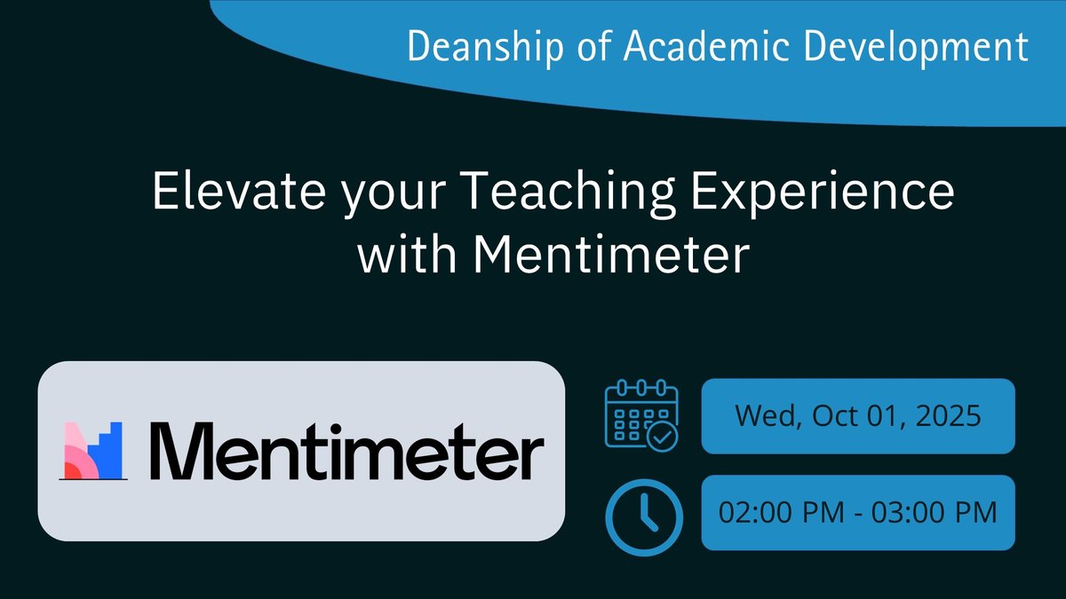 Webinar on Elevate your Teaching Experience with Mentimeter