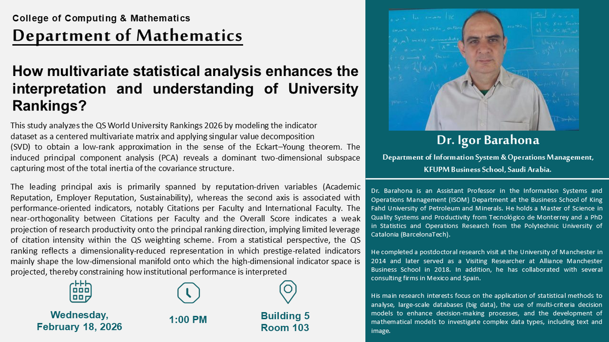 Seminar: Enhancing Interpretation with Multivariate Analysis