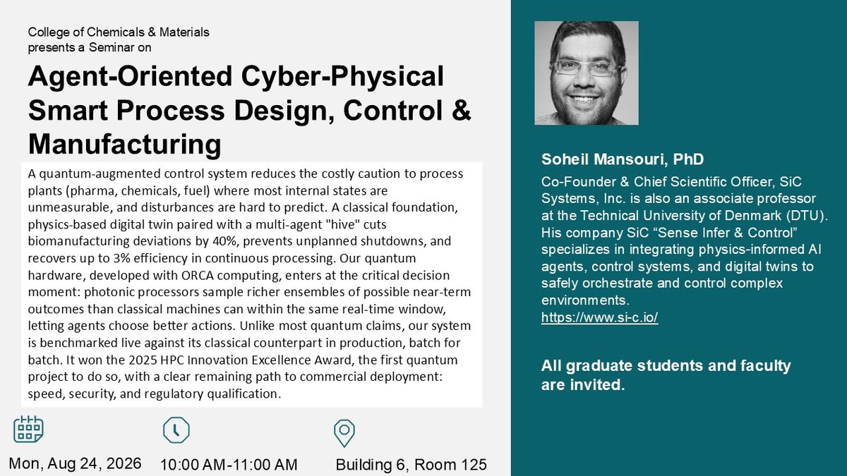 Seminar: Agent-Oriented Cyber-Physical Smart Process Design