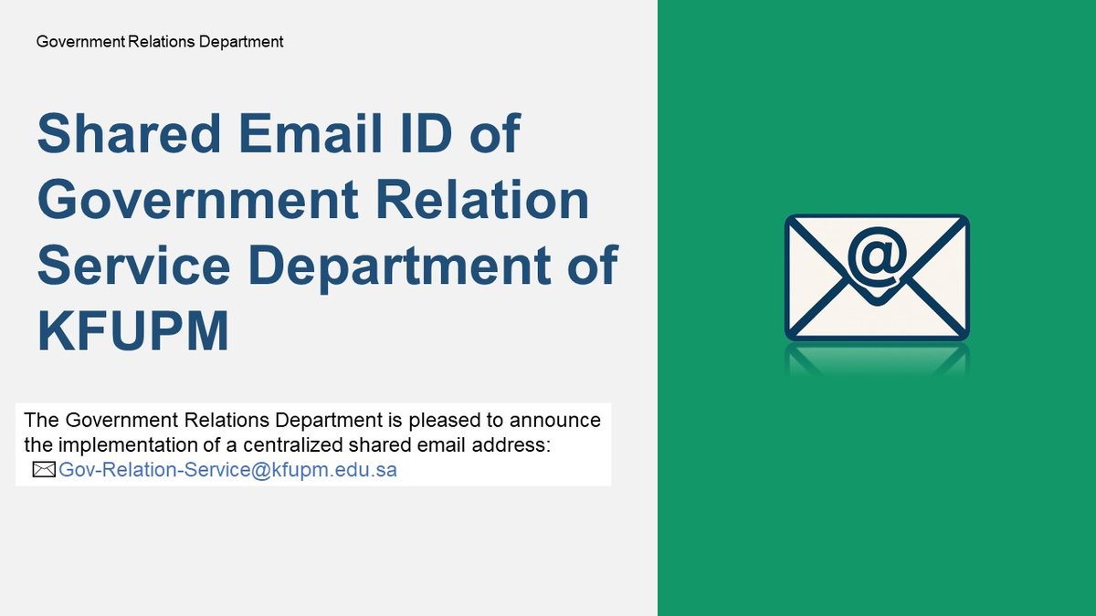 Government Relations Centralized Shared Email
