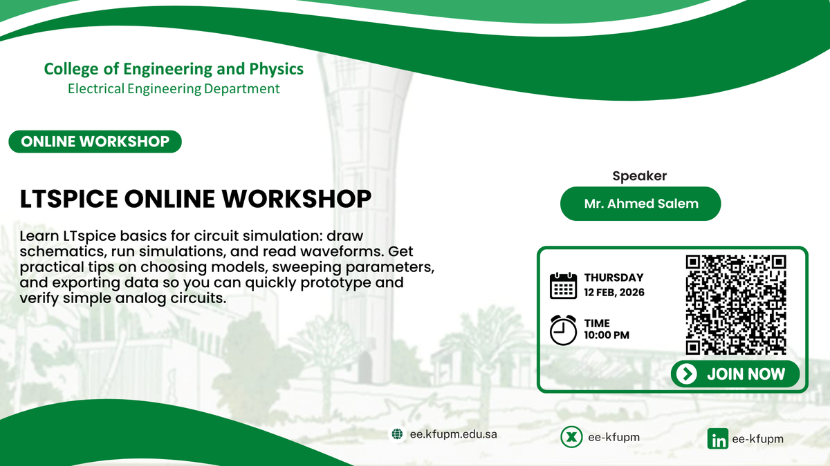 Online Workshop: LTSPICE