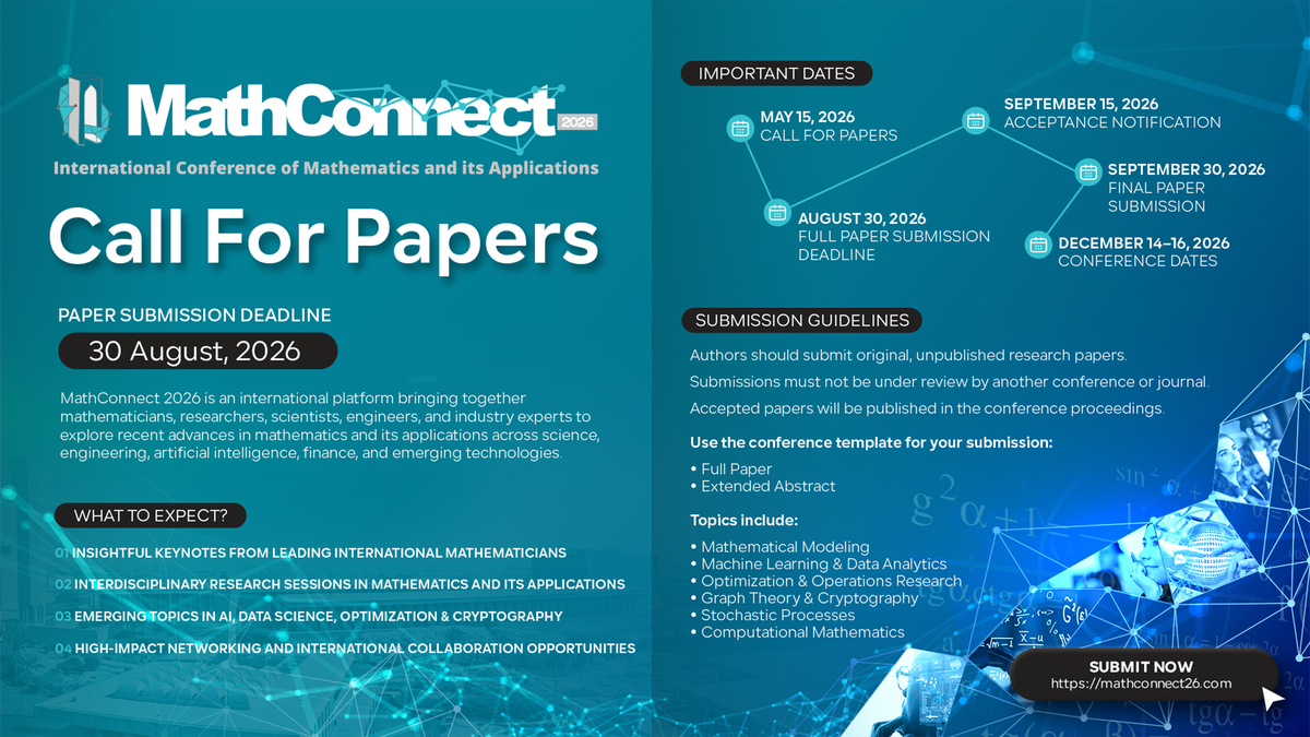 Call for Papers: MathConnect 2026