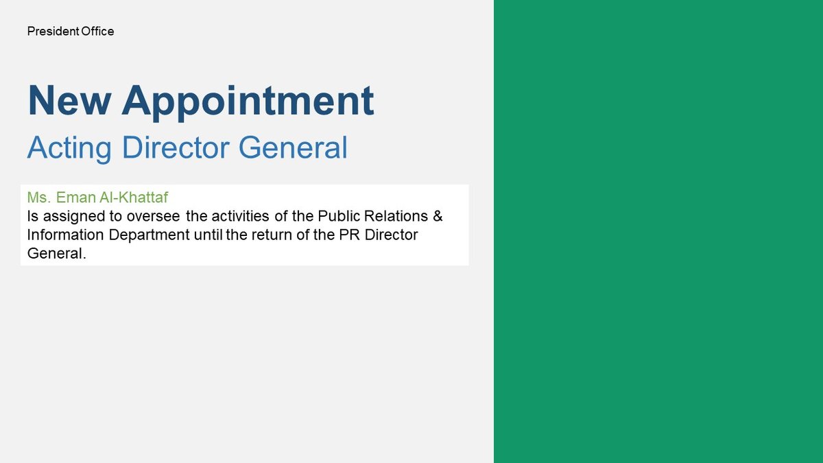 New Leadership Appointment