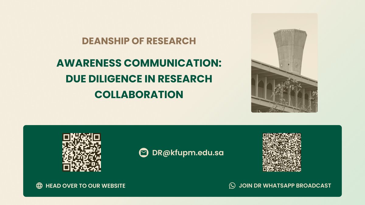 Awareness Communication: Due Diligence in Research Collaboration