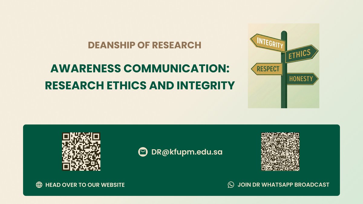 Awareness Communication: Research Ethics and Integrity
