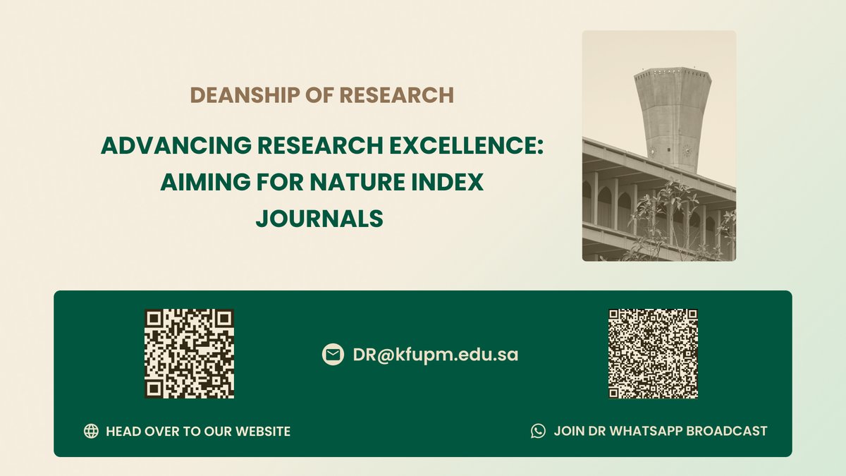 Advancing Research Excellence: Aiming for Nature Index Journals