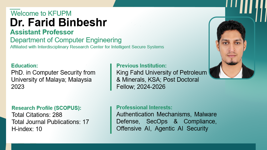 KFUPM Welcomes New Faculty