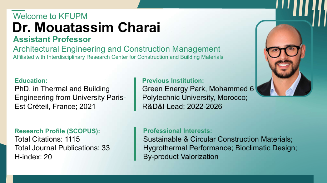 KFUPM Welcomes New Faculty
