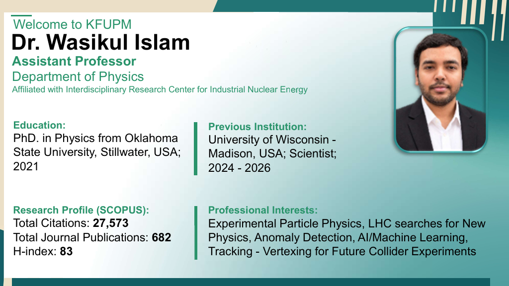 KFUPM Welcomes New Faculty