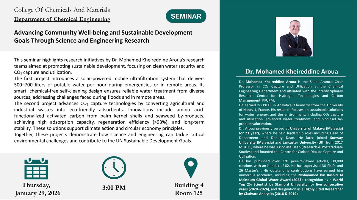 Seminar: Community Well-being & SDGs