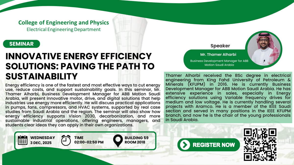 Seminar: Innovative Energy Efficiency Solutions