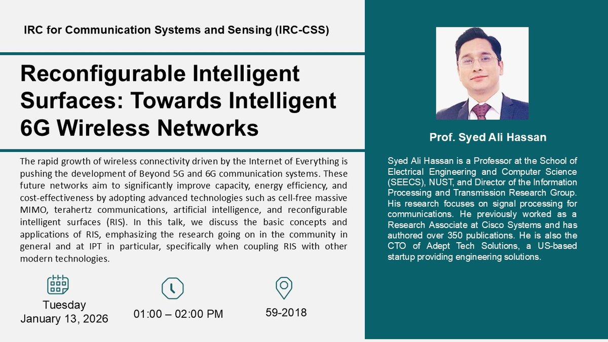 Seminar: Reconfigurable Intelligent Surfaces - Towards Intelligent 6G
