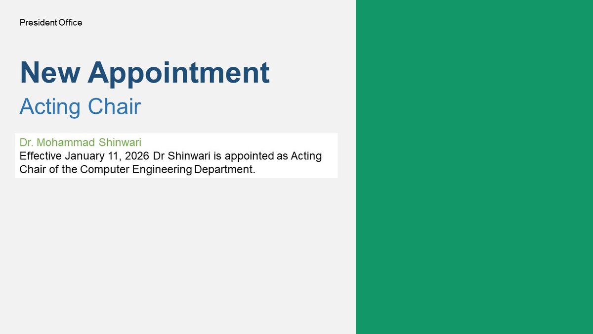 New Leadership Appointment