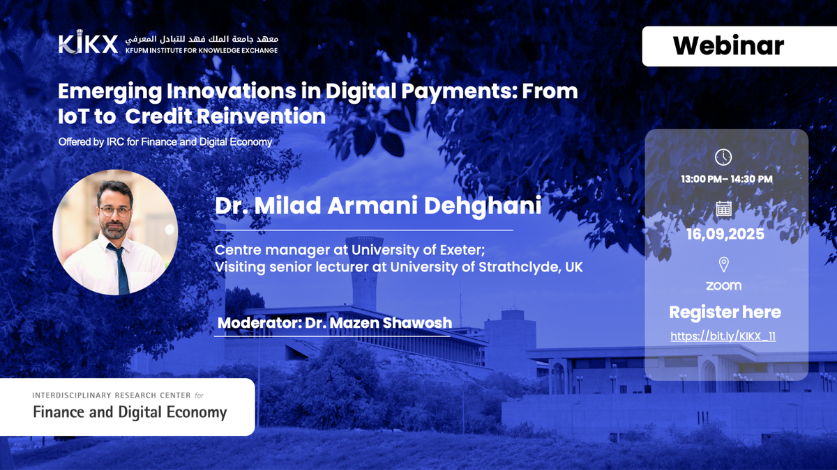 Webinar on Emerging Innovation in Digital Payments