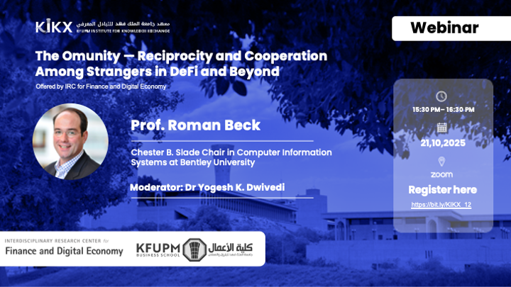 Webinar on Reciprocity and Cooperation in DeFi