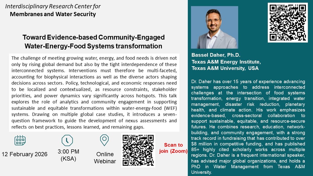 Webinar: Evidence-Based Community WEF Transformation