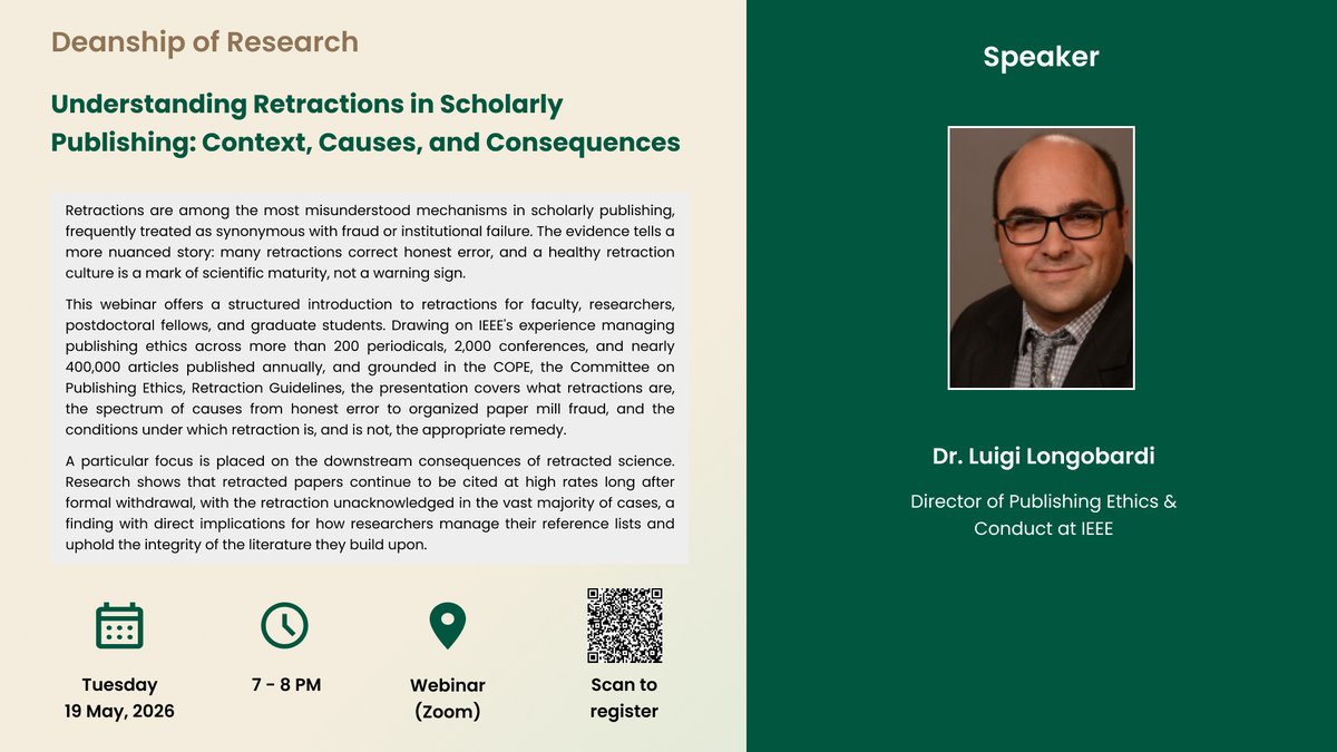 Webinar on Research Ethics