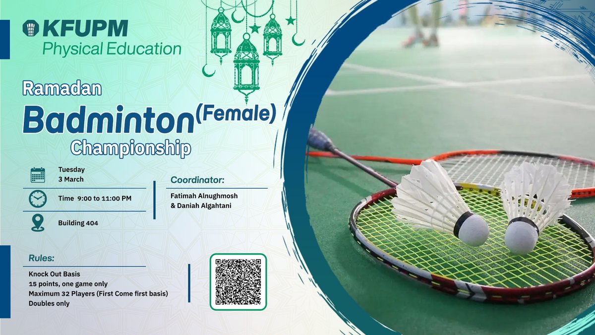 Ramadan Badminton Championship